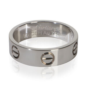 Cartier White Gold  Love Ring